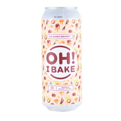 Mr Banks Oh I Bake Imperial Pastry Stout 500ml Can Craft Beer Banks Brewing