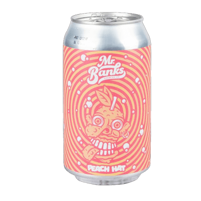 Mr Banks Peach Hat Peach Cream Sour Single Craft Beer Banks Brewing