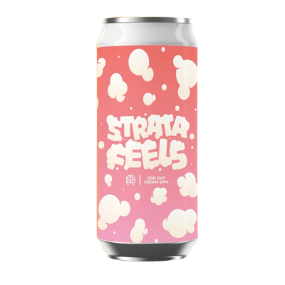 Mr Banks Strata Feels DDH Oat Cream DIPA 500ml Can Craft Beer Banks Brewing
