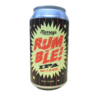 Murray's Rumble IPA Murray's Craft Brewing Co.