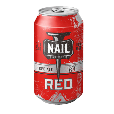 Nail Red Ale 375ml Can Craft Beer Nail Brewing