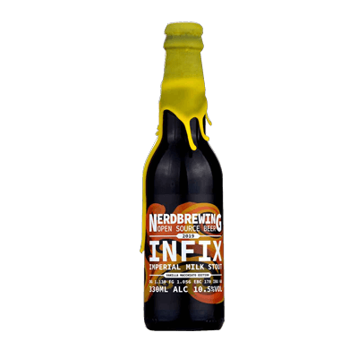 Nerd Infix Imperial Milk Stout Single Craft Beer Nerd Brewing