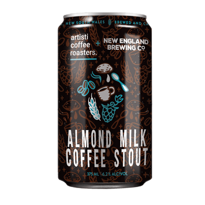 New England Almond Milk Coffee Stout New England Brewing Co.
