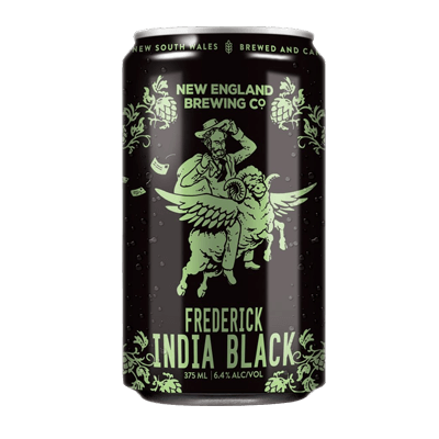 New England India Black Ale Craft Beer New England Brewing Co.