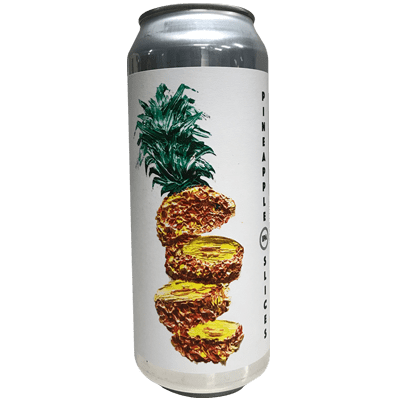 New England Pineapple Slices IPA New England Brewing Co.