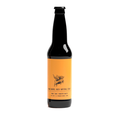 New England Rum Barrel Aged Imperial Stout 330ml Bottle Craft Beer New England Brewing Co.