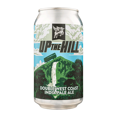 New England Up The Hill Double WCIPA 375ml Can Craft Beer New England Brewing Co.