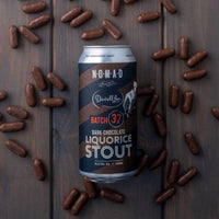 Nomad/Darrell Lea Batch 37 Dark Chocolate Liquorice Stout 440ml Can Craft Beer Nomad Brewing Co.