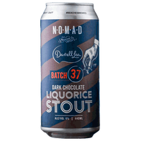 Nomad/Darrell Lea Batch 37 Dark Chocolate Liquorice Stout 440ml Can Craft Beer Nomad Brewing Co.