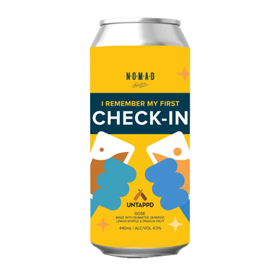 Nomad I Remember My First Check-In Gose Craft Beer Nomad Brewing Co.