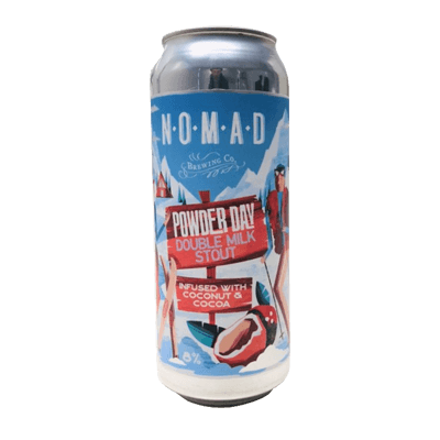 Nomad Powder Day Double Milk Stout Craft Beer Nomad Brewing Co.