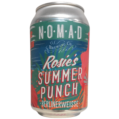 Nomad Rosie's Hibiscus Berlinerweisse Nomad Brewing Co.