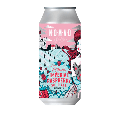 Nomad Rosie's Imperial Raspberry Sour Ale 440ml Can Craft Beer Nomad Brewing Co.