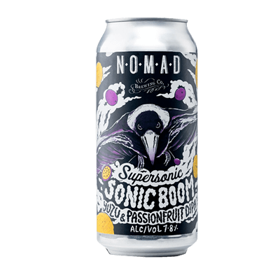 Nomad Supersonic Sonic Boom Yuzu & Passionfruit DIPA Craft Beer Nomad Brewing Co.