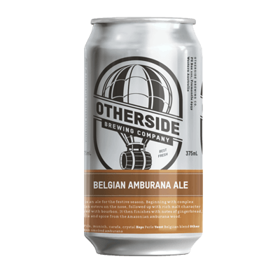Otherside Belgian Amburana Brown Ale 375ml Can Craft Beer Otherside Brewing Co