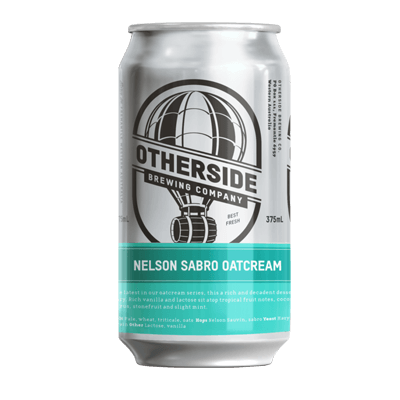 Otherside Nelson Sabro Oatcream IPA 375ml Can Craft Beer Otherside Brewing Co