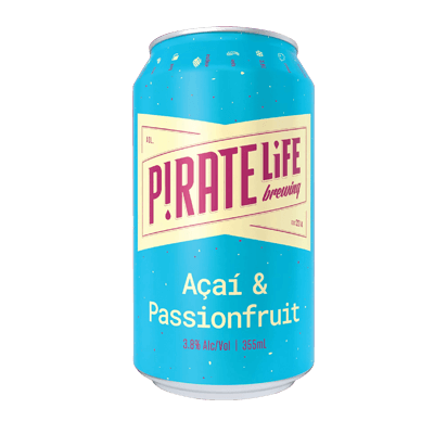 Pirate Life Acai & Passionfruit Sour Craft Beer Pirate Life Brewing