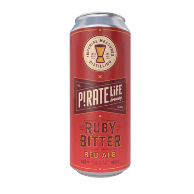 Pirate Life Ruby Bitter Red Ale 500ml Can Pirate Life Brewing