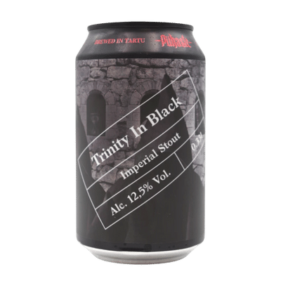Puhaste Trinity In Black Imperial Stout 330ml Can Craft Beer Puhaste