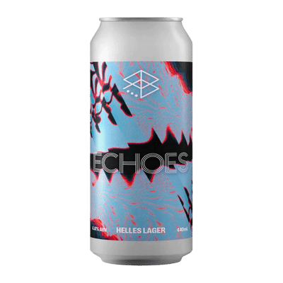 Range Brewing Echoes Helles Lager 440ml Can Craft Beer Range Brewing
