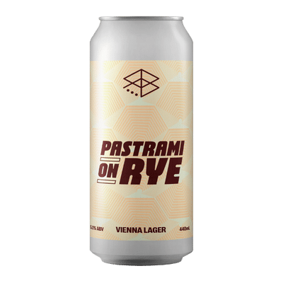 Range Pastrami On Rye Vienna Lager 440ml Can Craft Beer Range Brewing