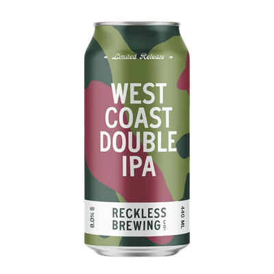Reckless Double West Coast IPA 440ml Can Craft Beer Reckless Brewing Co.