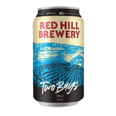 Red Hill Two Bays Pale Ale Red Hill Brewery
