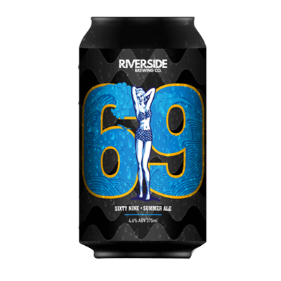 Riverside 69 Summer Ale 375ml Can Craft Beer Riverside Brewing Company