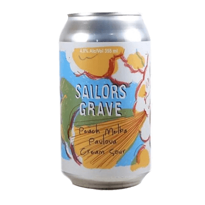 Sailors Grave Peach Melba Pavlova Cream Sour Craft Beer Sailors Grave Brewing
