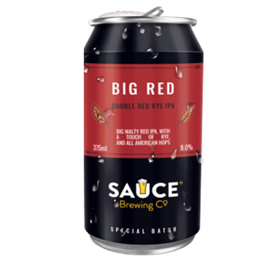 Sauce Big Red IPA Craft Beer Sauce Brewing Co