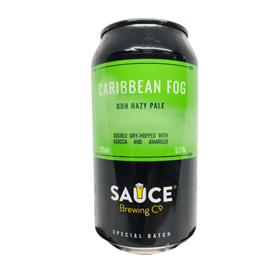 Sauce Caribbean Fog DDH Hazy Pale Ale Single Craft Beer Sauce Brewing Co