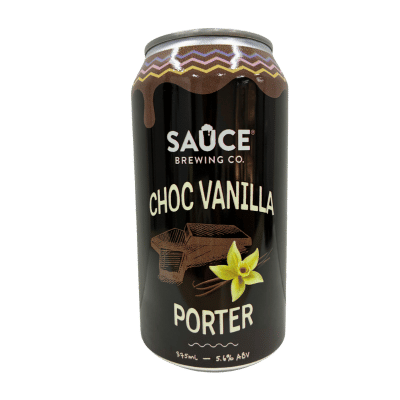 Sauce Choc Vanilla Porter 375ml Can Sauce Brewing Co