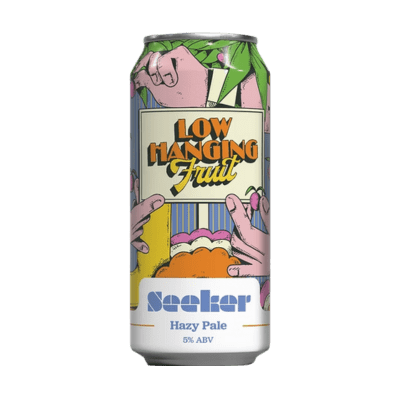 Seeker Low Hanging Fruit Hazy Pale 440ml Can Craft Beer Seeker