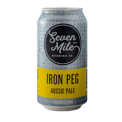Seven Mile Iron Peg Aussie Pale Ale 375ml Can Craft Beer Seven Mile Brewing Co.