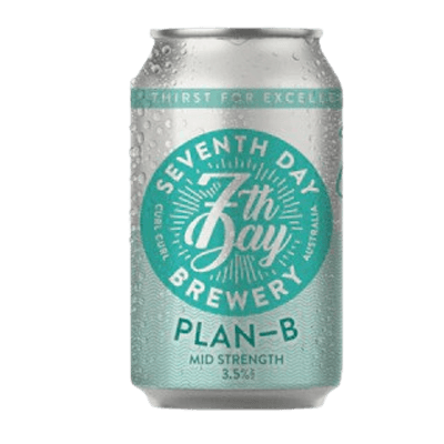 Seventh Day Plan B Mid Strength Lager Seventh Day