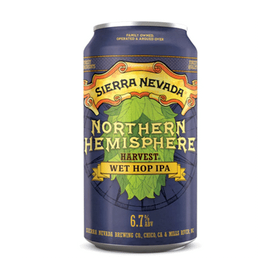 Sierra Nevada Northern Hemisphere Wet Hop IPA 355ml Can Craft Beer Sierra Nevada Brewing Company