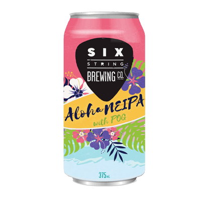 Six String Aloha NEIPA 375ml Can Six String Brewing Company