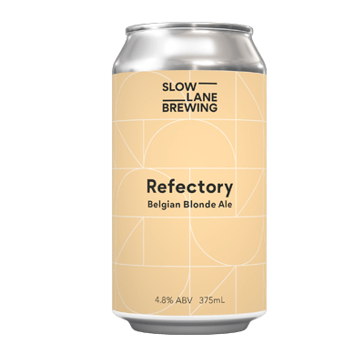 Slow Lane Refectory Belgian Blonde Ale Craft Beer Slow Lane Brewing