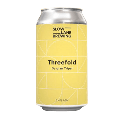 Slow Lane Threefold Belgian Tripel Craft Beer Slow Lane Brewing