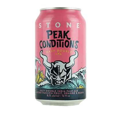 Stone Peak Conditions Hazy Double IPA Craft Beer Stone Brewing