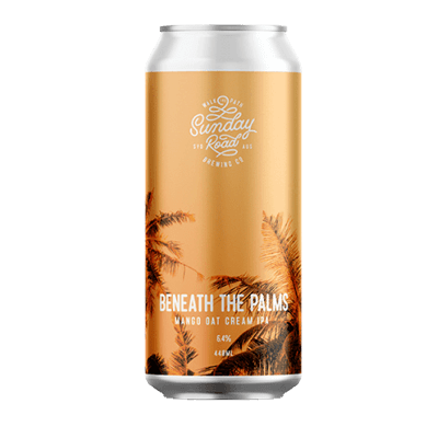 Sunday Road Beneath The Palms Mango Oat Cream IPA 440ml Can Craft Beer Sunday Road