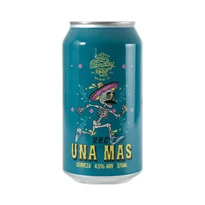 Sunday Road Una Mas Cerveza 375ml Can Craft Beer Sunday Road Brewing