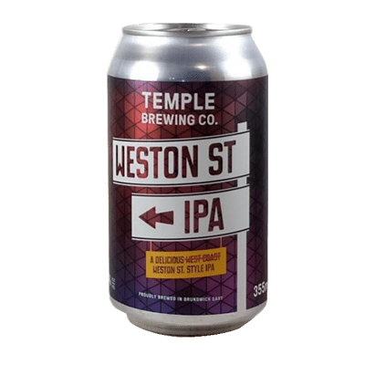 Temple Weston St IPA Temple Brewing Co
