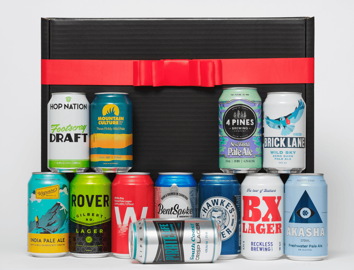 Thank You Beer Box Dozen Brews Core Beer Cartel