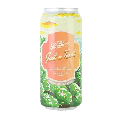 The Bruery Just A Twist Belgian Style Wit Ale 473ml Can Craft Beer The Bruery