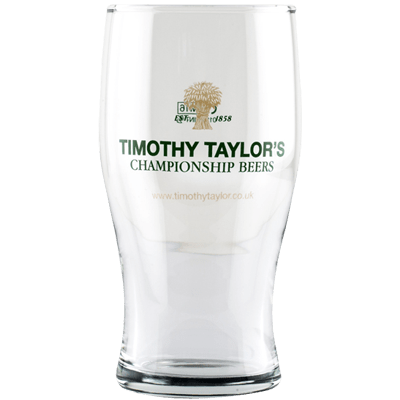 Timothy Taylor Pint Glass Glassware Timothy Taylor
