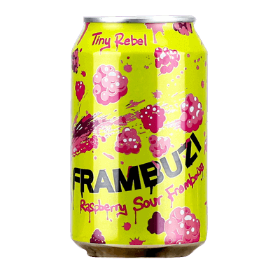 Tiny Rebel Frambuzi Sour Ale Craft Beer Tiny Rebel Brewing Co