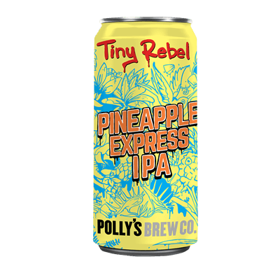 Tiny Rebel/Polly's Brew Pineapple Express IPA Single Craft Beer Tiny Rebel Brewing Co
