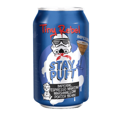 Tiny Rebel Stay Puft Imperial Espresso Martini Porter Single Craft Beer Tiny Rebel Brewing Co