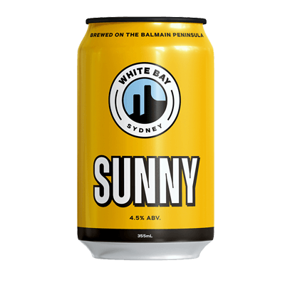 White Bay Sunny Pale Ale Craft Beer White Bay Beer Co.